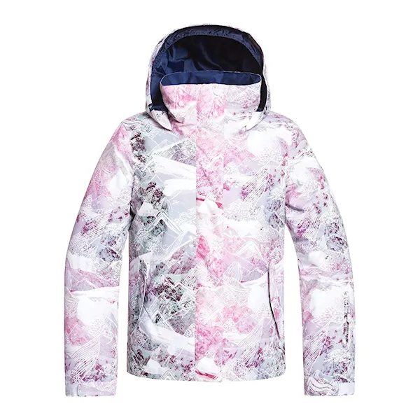 Bunda na snowboard Roxy Roxy Jetty Girl bright white mysterious view 2020