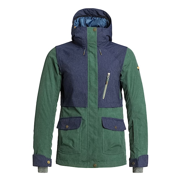 Bunda na snowboard Roxy Tribe jungle green 2016