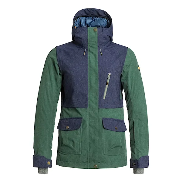 Bunda na snowboard Roxy Tribe jungle green 2016
