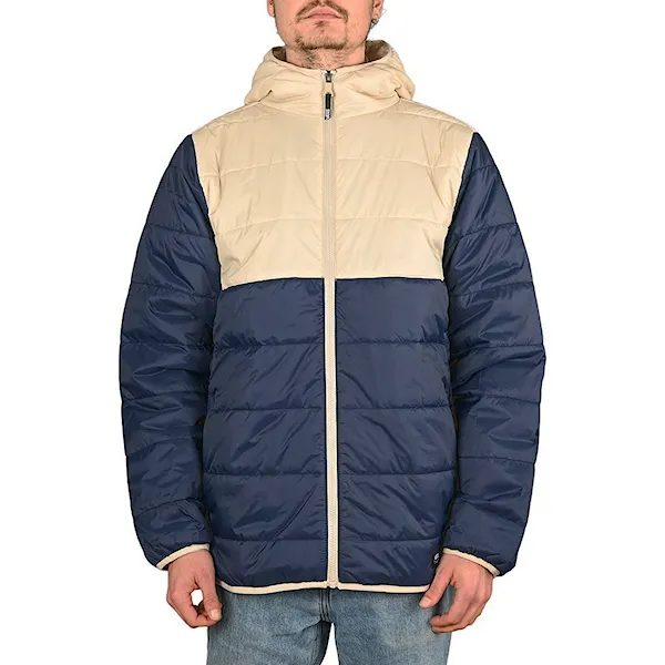 Zimní bunda do města Vans Prospect MTE-1 Puffer oatmeal/dress blues 2023