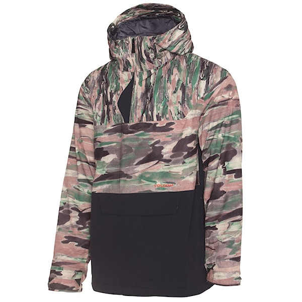 Bunda na snowboard Volcom F-117 Pullover camouflage 2015