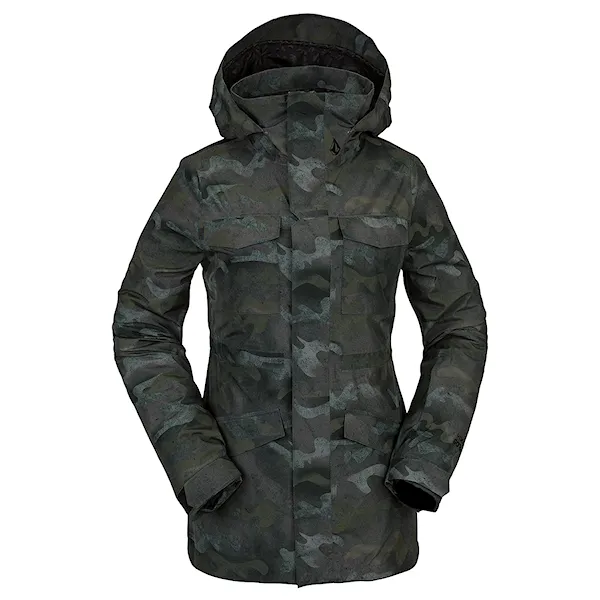 Bunda na snowboard Volcom Wms Leda Gore-Tex covert green 2022