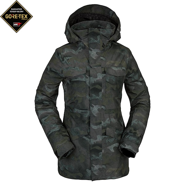 Bunda na snowboard Volcom Wms Leda Gore-Tex covert green 2022