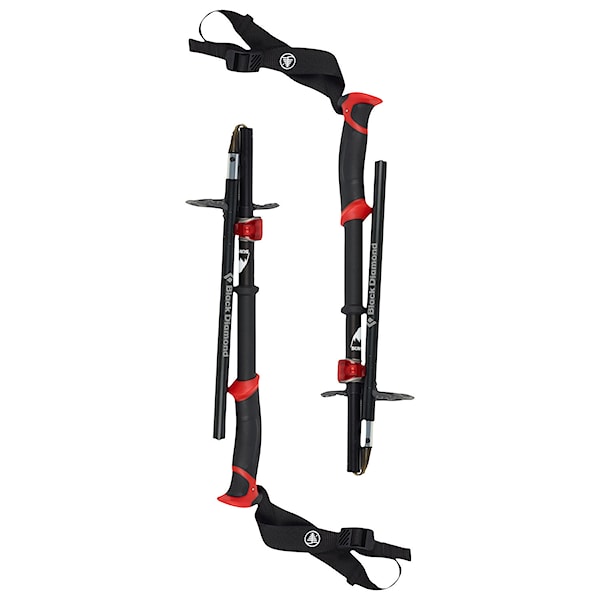 Kijki teleskopowe Burton Black Diamond Compactor Pole black/red 2022