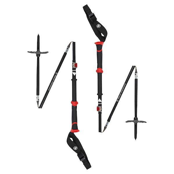Kijki teleskopowe Burton Black Diamond Compactor Pole black/red 2022