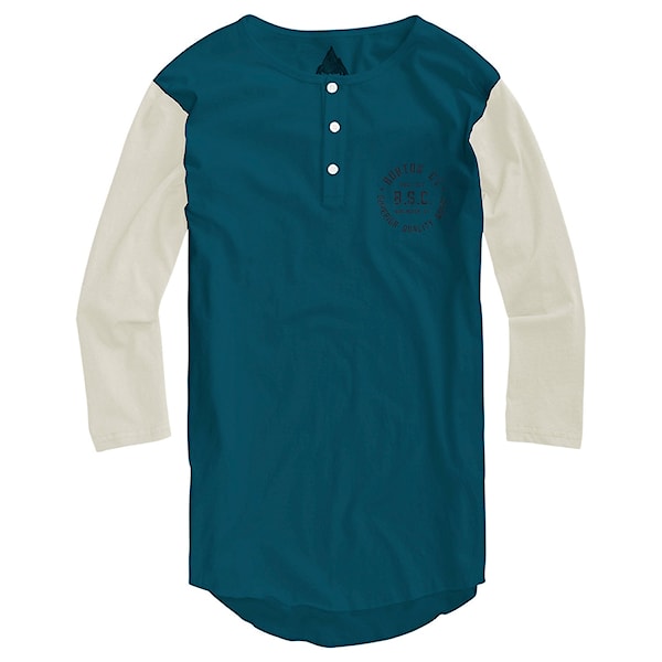 Tričko Burton Boys Bar League Henley Baseball cerulean 2014