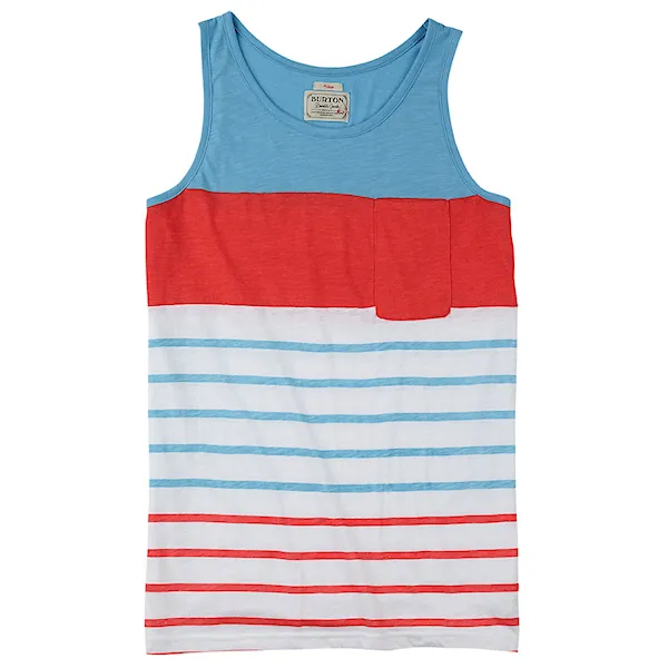 Tílko Burton Brandbury Tank dusk blue lapland stripe 2015