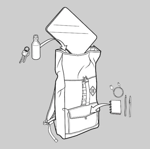 Backpack Burton Export tandori ripstop 2017