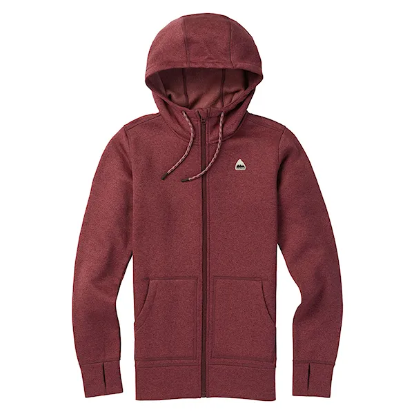 Technická mikina Burton Wms Oak FZ port royal heather 2019