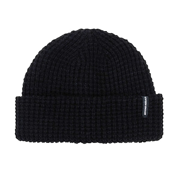 Čepice Beyond Medals Waffle Beanie black 2026