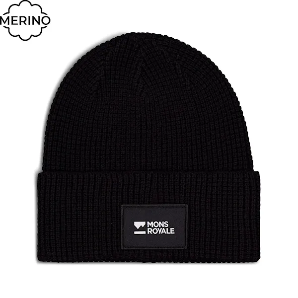 Czapka Mons Royale Bluff Merino black 2026