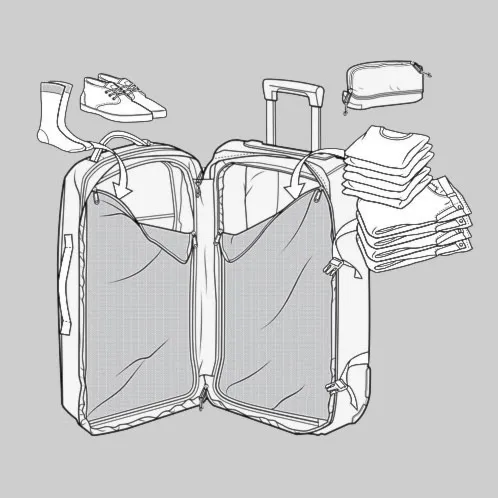 Travel Bag Burton Convoy mandana print 2017