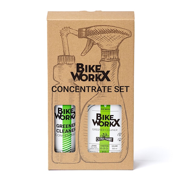 Čisticí prostředek Bikeworkx Greaner Cleaner Concentrate Set 250/500ml