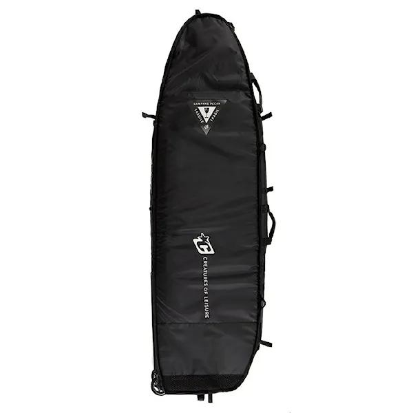 Pokrowiec na surf Creatures Shortboard Quad Wheely DT2.0 6'3 black silver