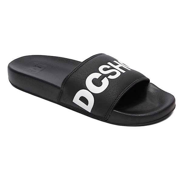 Pantofle DC DC Slide black/white 2019