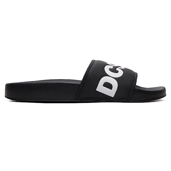 Pantofle DC DC Slide black/white 2019