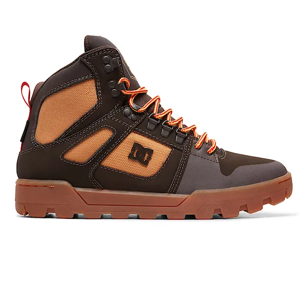 Buty zimowe DC Pure High-Top Wr chocolate brown 2018