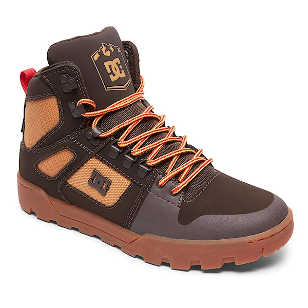 Buty zimowe DC Pure High-Top Wr chocolate brown 2018