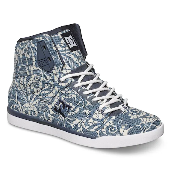 Tenisky DC Rebound Slim High Tx Se denim 2015