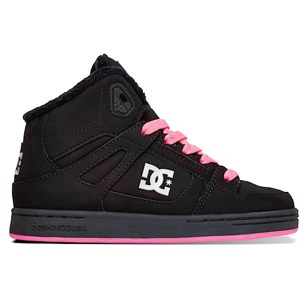 Sneakers DC Rebound Wnt black/crazy pink 2014
