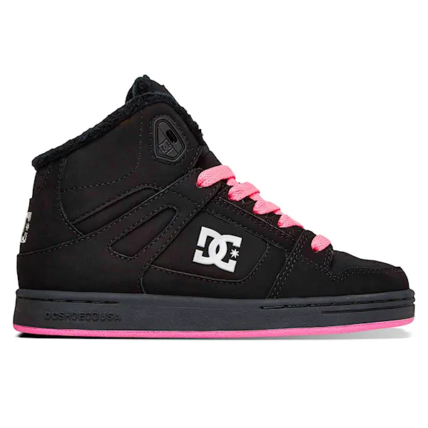 Sneakers DC Rebound Wnt black/crazy pink 2014