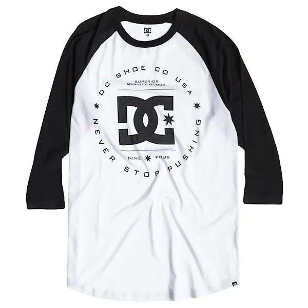T-shirt DC Rebuilt Raglan white 2015