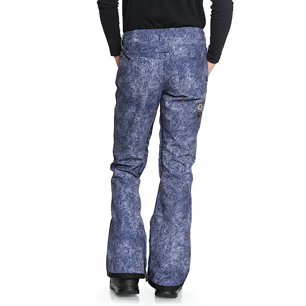 Spodnie snowboardowe DC Viva dark blue acid wash denim a 2019