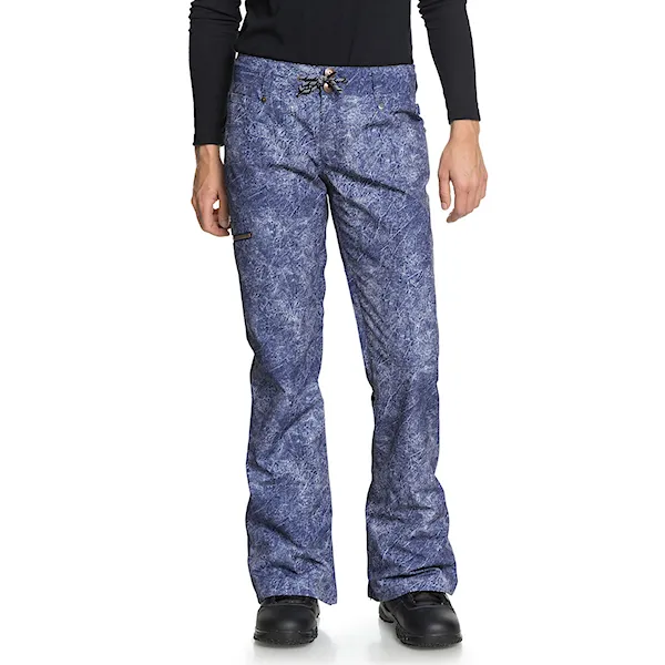 Spodnie snowboardowe DC Viva dark blue acid wash denim a 2019