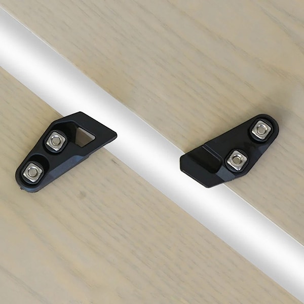 Splitboarding Parts Spark R&D Molded Fixie Clips Through-Mount black 2026