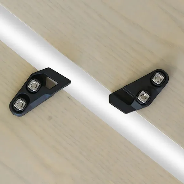 Części splitboardowe Spark R&D Molded Fixie Clips Through-Mount black 2026