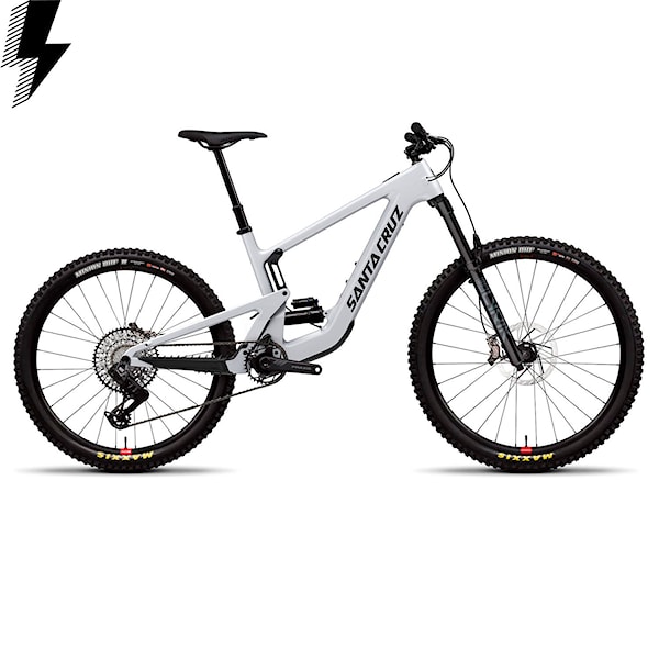 Rower elektryczny Santa Cruz Heckler SL C GX AXS MX matte silver 2025