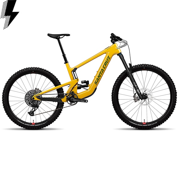 Rower elektryczny Santa Cruz Heckler SL C Stout MX gloss mustard yellow 2025