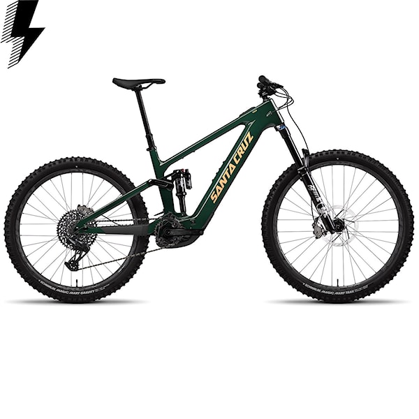 Rower elektryczny Santa Cruz Vala C S MX midnight green 2025