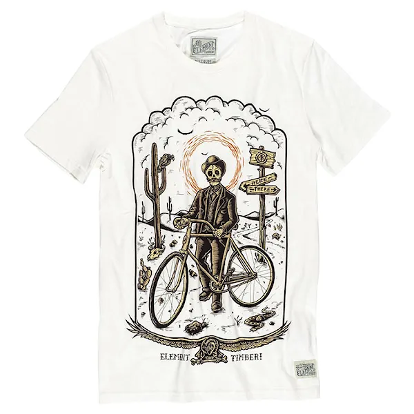 T-shirt Element Riders off white 2015