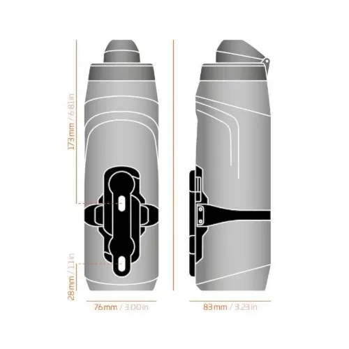 Bike bottle Fidlock Bottle Twist 800 Set clear