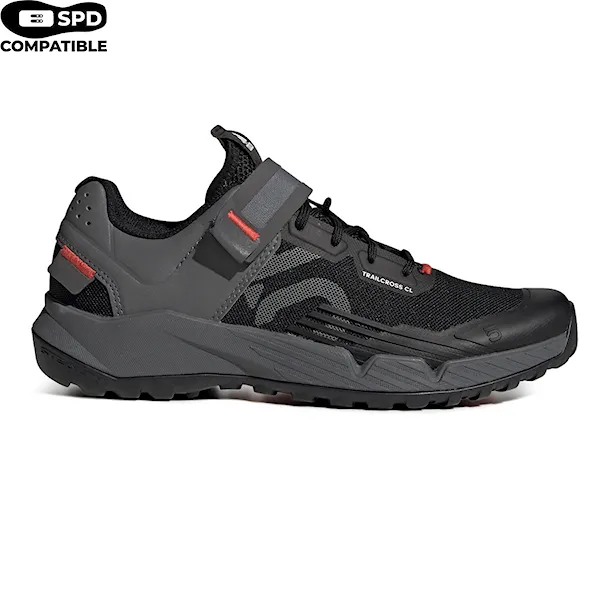 Bike boty Five Ten 5.10 Trailcross Clip-In core black/grey three/red 2025