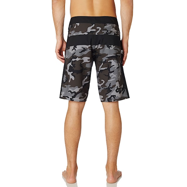 Plavky Fox Camouflage Moth black camo 2018