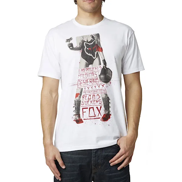 T-shirt Fox Heart Sinker optic white 2015