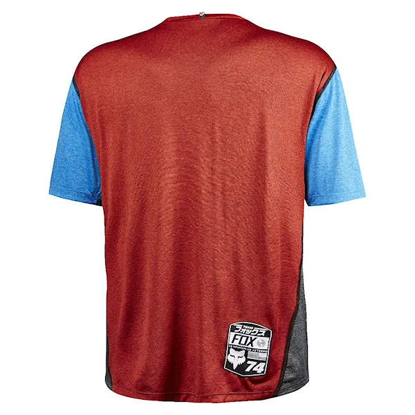 Bike dres Fox Indicator Ss Jersey heather blue 2016