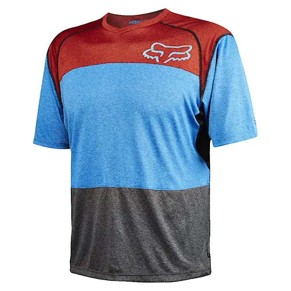 Bike dres Fox Indicator Ss Jersey heather blue 2016