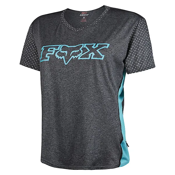 Bike dres Fox Wms Indicator Ss Jersey heather black 2016