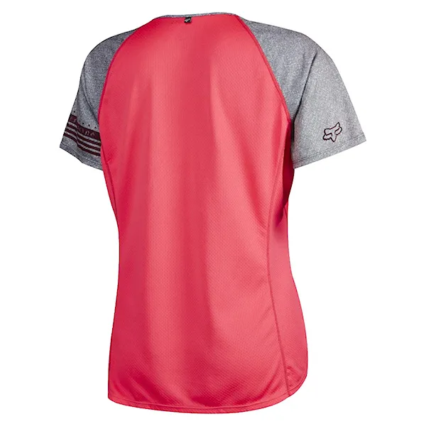 Bike dres Fox Wms Ripley Ss Jersey neo red 2016