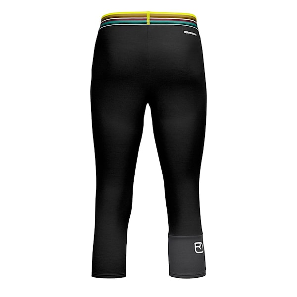Spodky ¾ ORTOVOX Fleece Light Short Pants black raven 2026