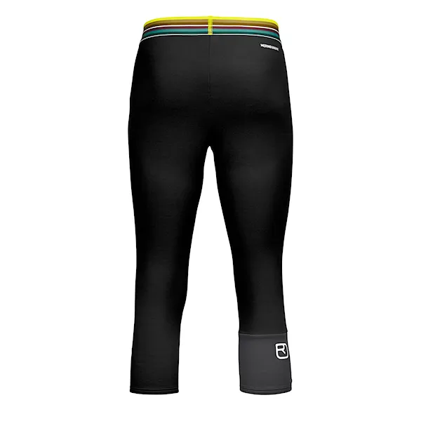 Spodky ¾ ORTOVOX Fleece Light Short Pants black raven 2026
