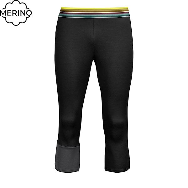 Spodky ¾ ORTOVOX Fleece Light Short Pants black raven 2026