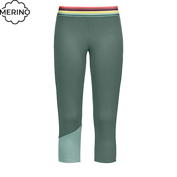 Spodky ¾ ORTOVOX Wms Fleece Light Short Pants arctic grey 2025