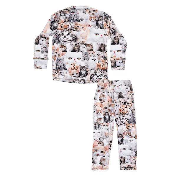 Sada funkčnej bielizne Airhole Junior Thermal Set Milk Fleece meow 2024