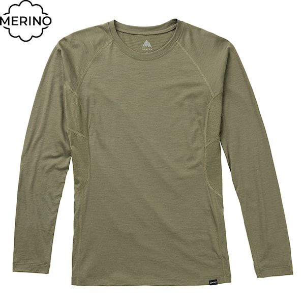 Tričko Burton Wms Phayse Crew forest moss 2024