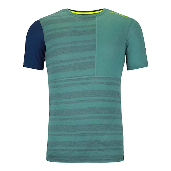 Tričko ORTOVOX 185 Rock'n'wool Short Sleeve arctic grey 2025
