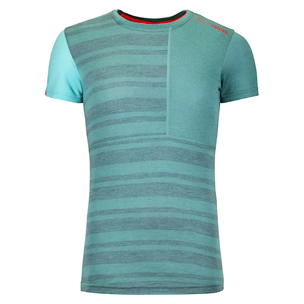 Tričko ORTOVOX Wms 185 Rock'n'wool Short Sleeve arctic grey 2024